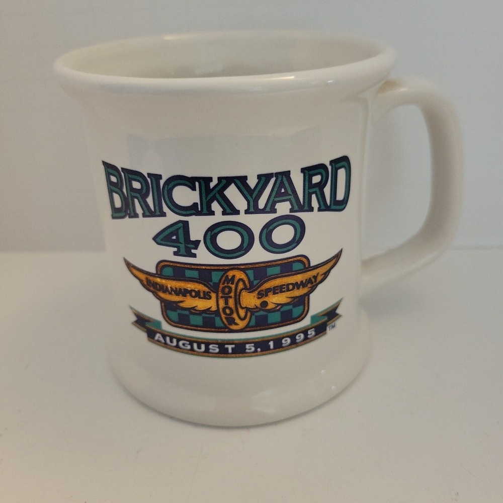 Brickyard 400 Indianapolis Motor Speedway Coffee Mug August 5 1995 NASCAR
